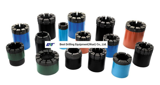 Nq Hq Pq Bq Diamond Core Drill Bit for Rock Sampling Drilling